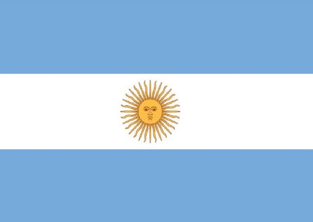 דגל ארגנטינה -אופק עולמי - Argentina flag -Ofek olami