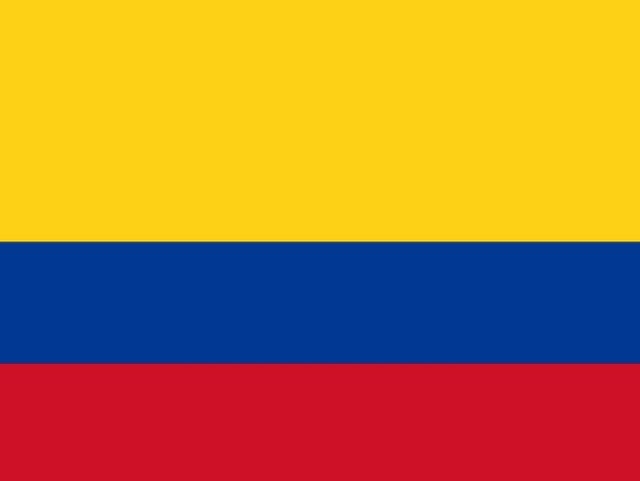 דגל קולומביה -אופק עולמי - Colombia flag - ofek olami