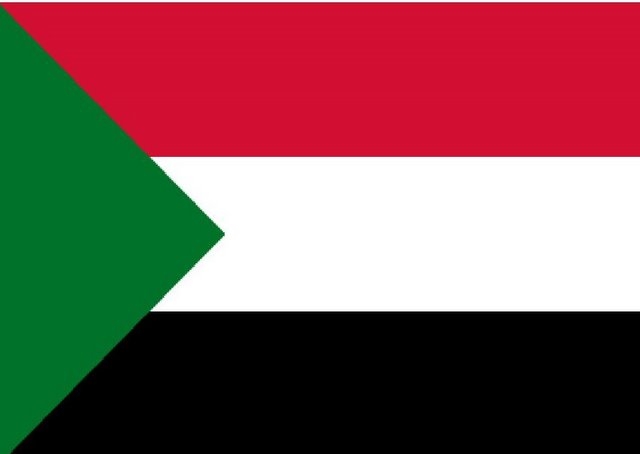 דגל סודאן -אופק עולמי - Sudan flag -Ofek -Olami