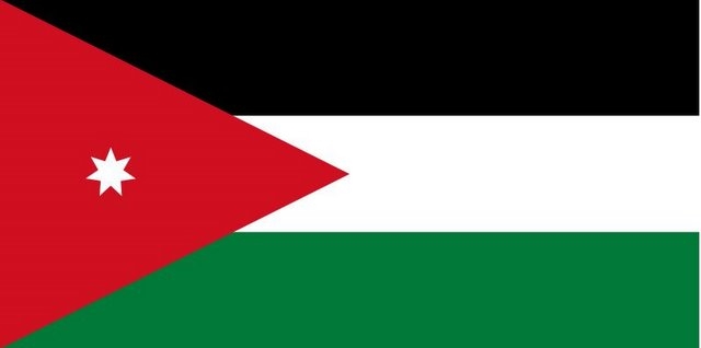 דגל ירדן- אופק עולמי - Jordan flag - Ofek Olami