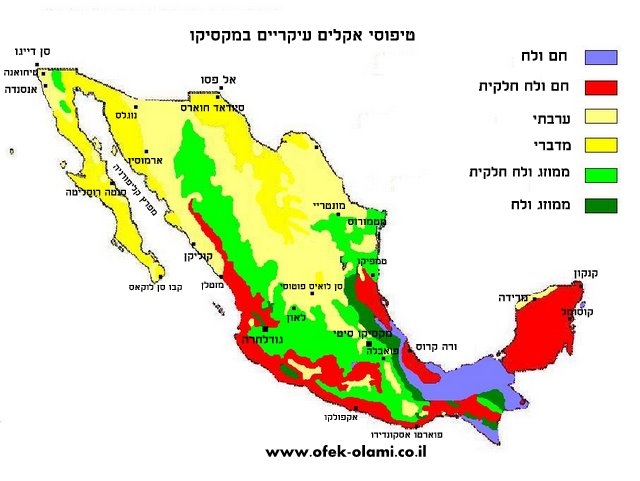 אקלים מקסיקו