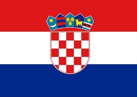 דגל קרואטיה -אופק עולמי -Cratian flag -Ofek-Olami