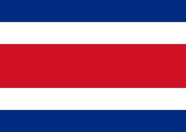 דגל קוסטה ריקה-אופק עולמי -costa rica flag -Ofek-Olami