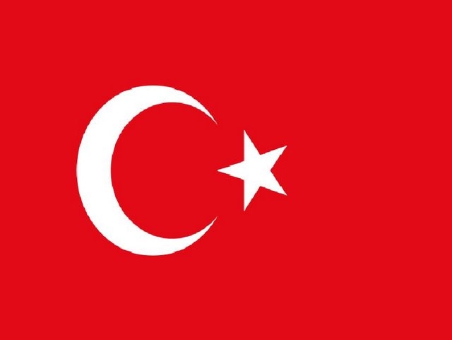 דגל טורקיה - אופק עולמי -Turkey flag -Ofek-Olami