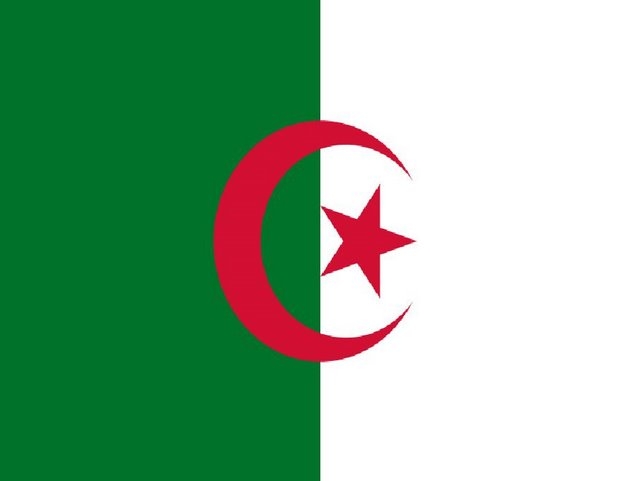 דגל אלג'יריה -אופק עולמי -Algeria flag-Ofek-Olami