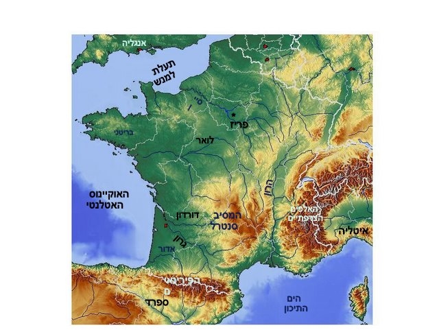 גיאוגרפיה של צרפת