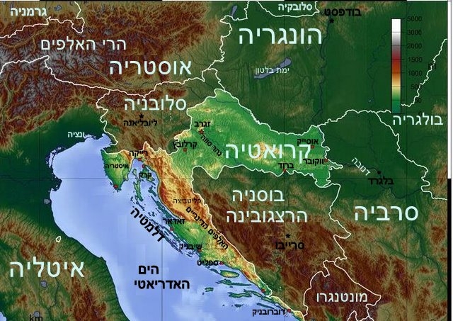 גיאוגרפיה של קרואטיה