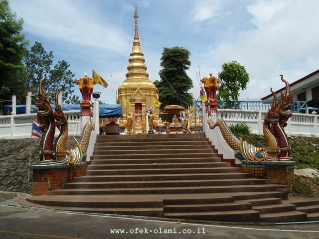 ואט פרה טאט במיי סאי תאילנד -אופק עולמי,צילום דוד נתנאל -Wat phra  Tat  Doi Wao Thailand -Ofek-Olami
