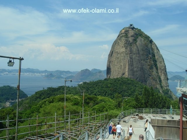 הר הסוכר בריו דה ז'ניירו ברזיל -אופק עולמי,צילום דוד נתנאל -Pão de Açúcar -ofek olami