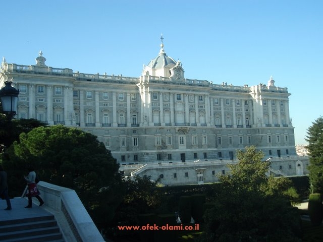 ארמון המלך במדריד - אופק עולמי,צילום דוד נתנאל - Royal palaca,Madrid -Ofek olami,David Nethanel