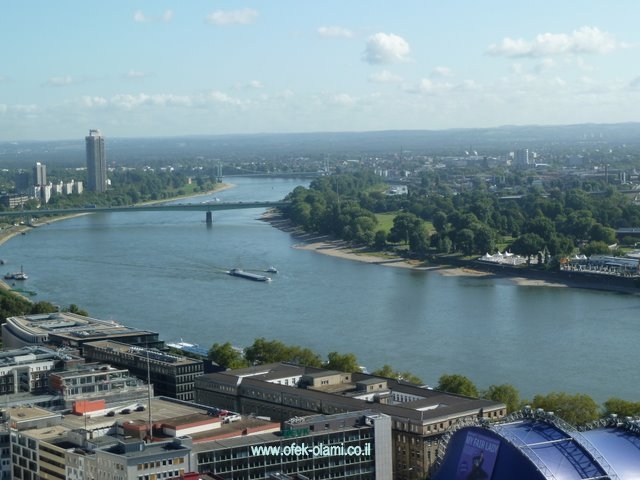 נהר הריין בקלן,גרמניה-אופק עולמי,צילום דוד נתנאל - Rhein river,Cologn-ofek Olami,David Nethanel